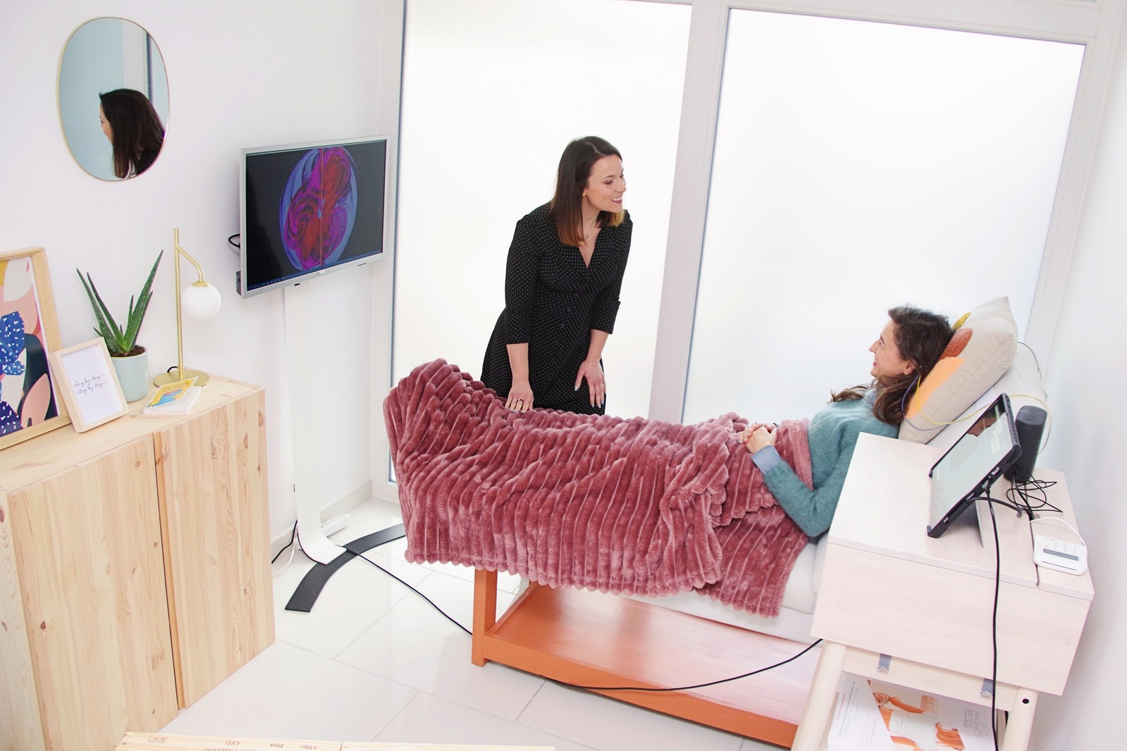 Séance de neurofeedback dynamique NeurOptimal®